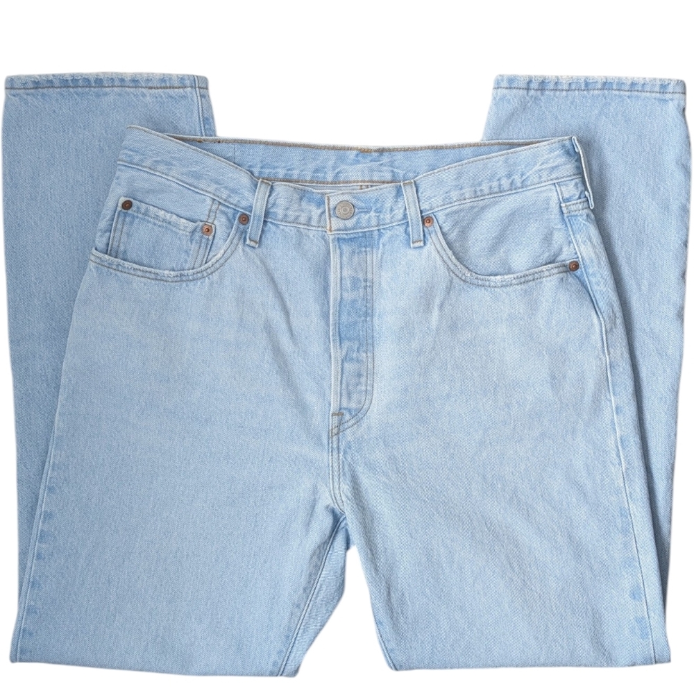Levi's Pale Blue Straight Leg Jeans